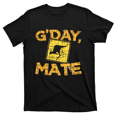 Gday Mate Funny Australia Kangaroo T-Shirt