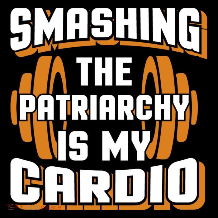 Gym Motivation & Feminist Statement Print Sweatshirt