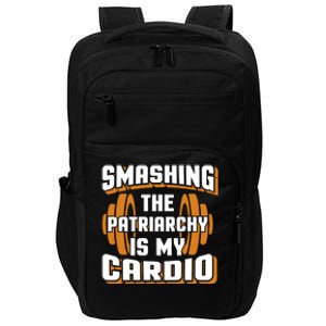 Gym Motivation & Feminist Statement Print Impact Tech Backpack