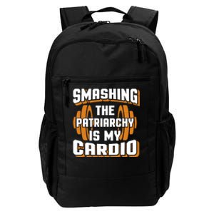 Gym Motivation & Feminist Statement Print Daily Commute Backpack