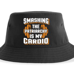 Gym Motivation & Feminist Statement Print Sustainable Bucket Hat