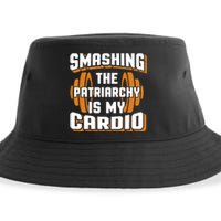 Gym Motivation & Feminist Statement Print Sustainable Bucket Hat