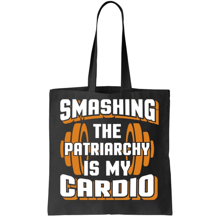 Gym Motivation & Feminist Statement Print Tote Bag