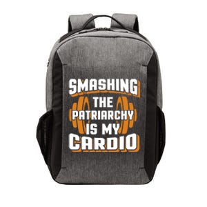 Gym Motivation & Feminist Statement Print Vector Backpack