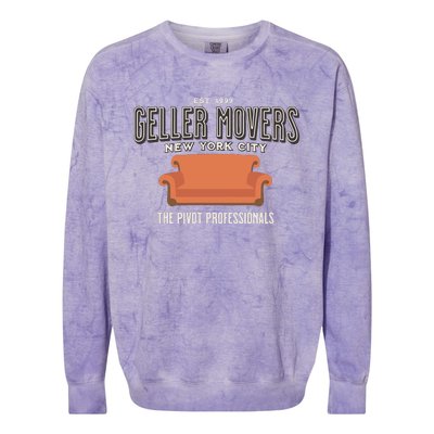 Geller Movers Friends Pivot Colorblast Crewneck Sweatshirt