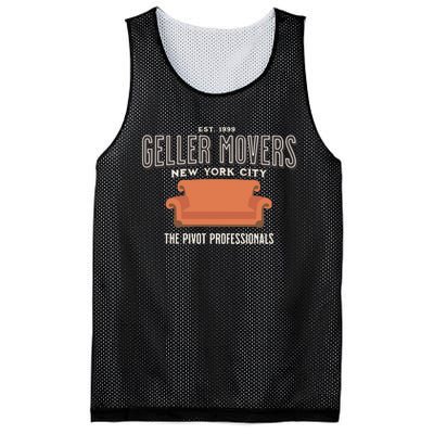 Geller Movers Friends Pivot Mesh Reversible Basketball Jersey Tank