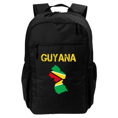 Guyana Map Flag Of Guyana Backpack
