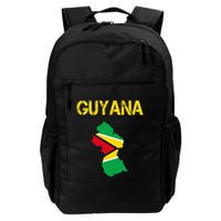 Guyana Map Flag Of Guyana Backpack