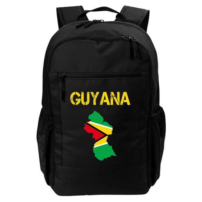 Guyana Map Flag Of Guyana Backpack