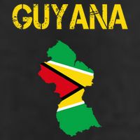 Guyana Map Flag Of Guyana Hat