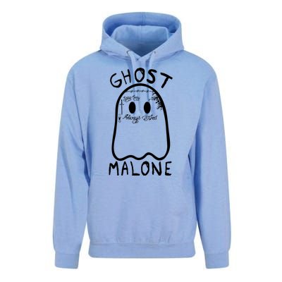 Ghost Malone Funny Halloween Parody Unisex Surf Hoodie