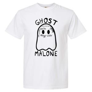 Ghost Malone Funny Halloween Parody Garment-Dyed Heavyweight T-Shirt