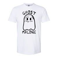 Ghost Malone Funny Halloween Parody Softstyle CVC T-Shirt