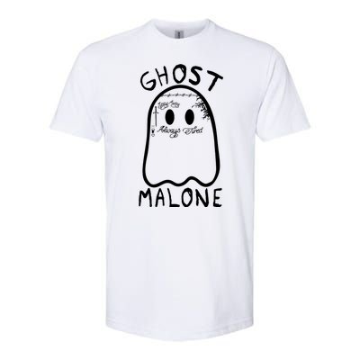 Ghost Malone Funny Halloween Parody Softstyle CVC T-Shirt