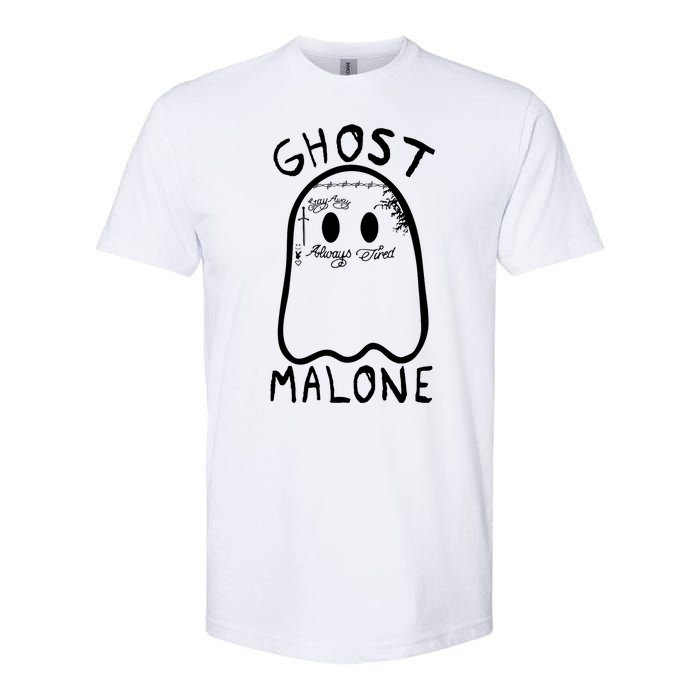 Ghost Malone Funny Halloween Parody Softstyle CVC T-Shirt