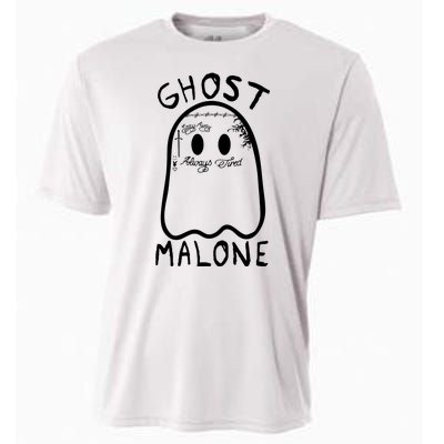 Ghost Malone Funny Halloween Parody Cooling Performance Crew T-Shirt