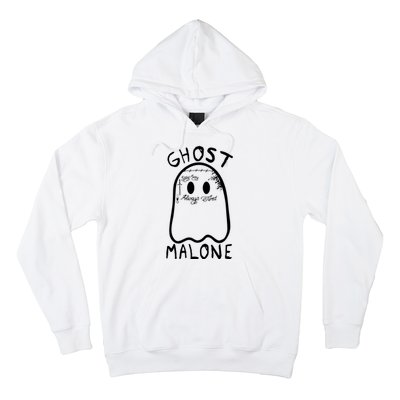 Ghost Malone Funny Halloween Parody Hoodie