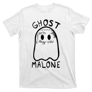 Ghost Malone Funny Halloween Parody T-Shirt