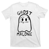 Ghost Malone Funny Halloween Parody T-Shirt