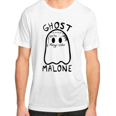 Ghost Malone Funny Halloween Parody Adult ChromaSoft Performance T-Shirt