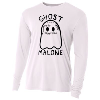 Ghost Malone Funny Halloween Parody Cooling Performance Long Sleeve Crew