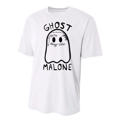 Ghost Malone Funny Halloween Parody Performance Sprint T-Shirt