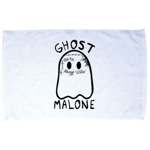 Ghost Malone Funny Halloween Parody Microfiber Hand Towel