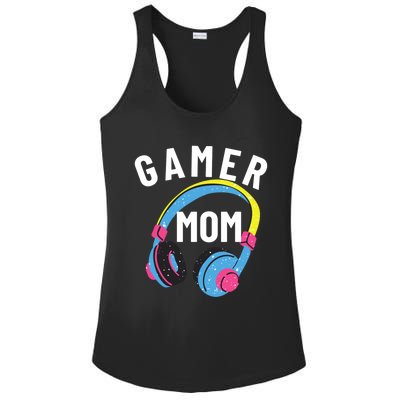 Gamer Mom For Mom Who Loves Gaming And Video Games Christmas Gift Ladies PosiCharge Competitor Racerback Tank