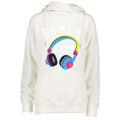 Gamer Mom For Mom Who Loves Gaming And Video Games Christmas Gift Womens Funnel Neck Pullover Hood