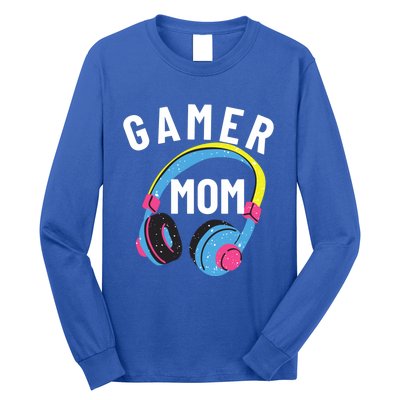 Gamer Mom For Mom Who Loves Gaming And Video Games Christmas Gift Long Sleeve Shirt