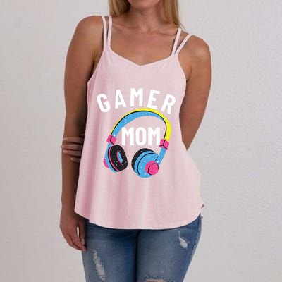 Gamer Mom For Mom Who Loves Gaming And Video Games Christmas Gift Women's Strappy Tank