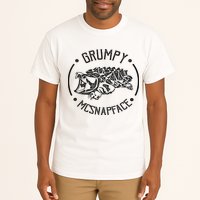 Grumpy Mcsnapface Funny Snapping Turtle Tall T-Shirt