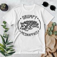 Grumpy Mcsnapface Funny Snapping Turtle Premium T-Shirt