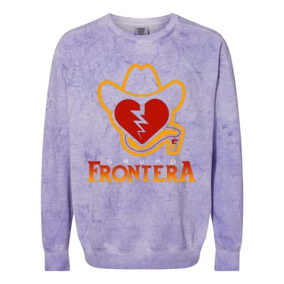 Grupo Mexican Frontera Border Band Music Musica Colorblast Crewneck Sweatshirt