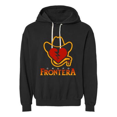 Grupo Mexican Frontera Border Band Music Musica Garment-Dyed Fleece Hoodie