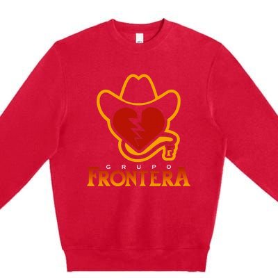 Grupo Mexican Frontera Border Band Music Musica Premium Crewneck Sweatshirt