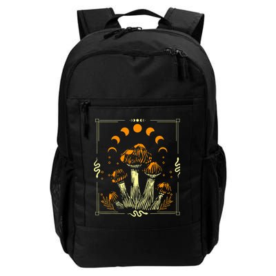 Goblincore Mushroom Foraging Alt Aesthetic Vintage Witchy Backpack