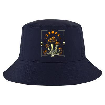 Goblincore Mushroom Foraging Alt Aesthetic Vintage Witchy Cool Comfort Performance Bucket Hat
