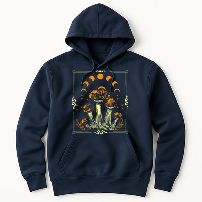 Goblincore Mushroom Foraging Alt Aesthetic Vintage Witchy Hoodie