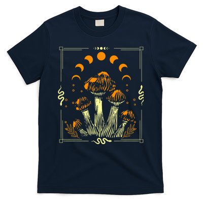 Goblincore Mushroom Foraging Alt Aesthetic Vintage Witchy T-Shirt