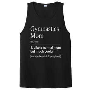 Gymnastics Mom Funny Definition For Gymnast Mom Gymnastic Gift PosiCharge Competitor Tank