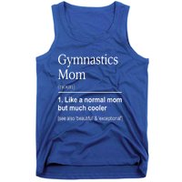 Gymnastics Mom Funny Definition For Gymnast Mom Gymnastic Gift Tank Top