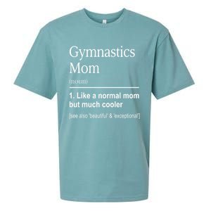 Gymnastics Mom Funny Definition For Gymnast Mom Gymnastic Gift Sueded Cloud Jersey T-Shirt