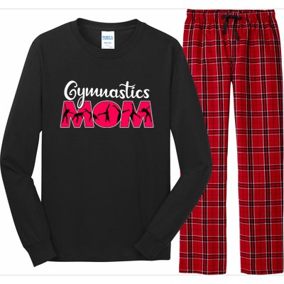 Gymnastics Mom Funny Gymnast Cute Mother's Day Gift Long Sleeve Pajama Set