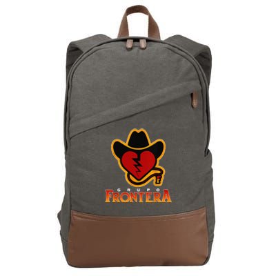 Grupo Mexican Frontera Border Band Music Musica Mexico Cotton Canvas Backpack