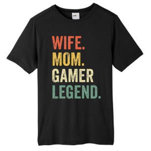 Gamer Mom Funny Wife Mom Video Game Legend Mother's Day Tall Fusion ChromaSoft Performance T-Shirt