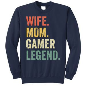 Gamer Mom Funny Wife Mom Video Game Legend Mother's Day Sweatshirt