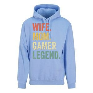 Gamer Mom Funny Wife Mom Video Game Legend Mother's Day Unisex Surf Hoodie