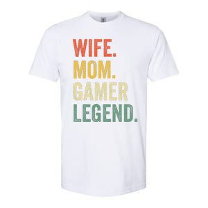 Gamer Mom Funny Wife Mom Video Game Legend Mother's Day Softstyle CVC T-Shirt