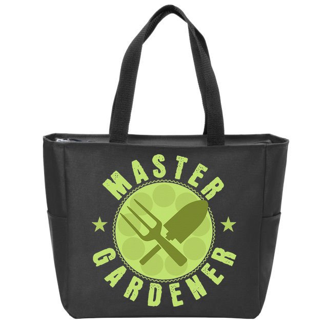 Gardening Master Gardener Zip Tote Bag